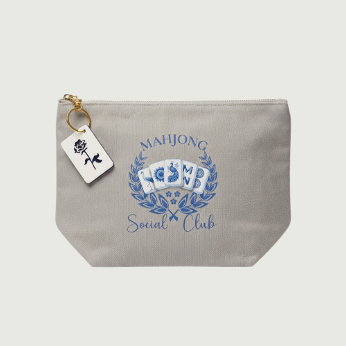 Mahjong Social Club Pouch